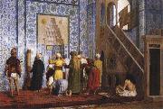 Jean - Leon Gerome The Blue Mosque oil